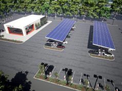 Las estaciones de carga del futuro: energía solar para cargar 24 vehículos a la vez Tesla inaugura la estación de carga del futuro con energía renovable y hasta 24 vehículos a la vez