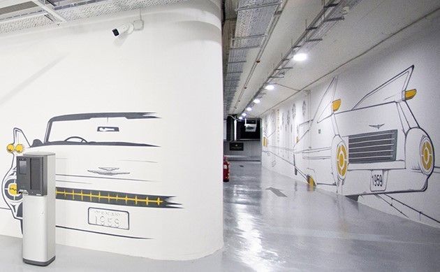 Inaugurado el primer parking 100% eléctrico en Madrid