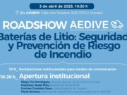 La seguridad de las baterías de litio, en el centro de una jornada organizada por Asinem y Aedive