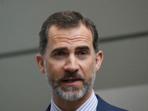 El Rey durante su intervención