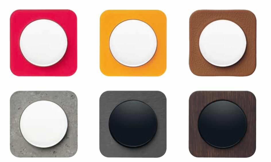 Nuevos marcos de la serie Berker R-1