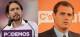 Pablo Iglesias Podemos y Albert Rivera Ciudadanos revisaran Deuda Electrica