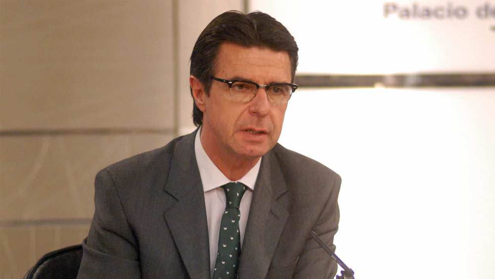 José Manuel Soria, ministro de Industria