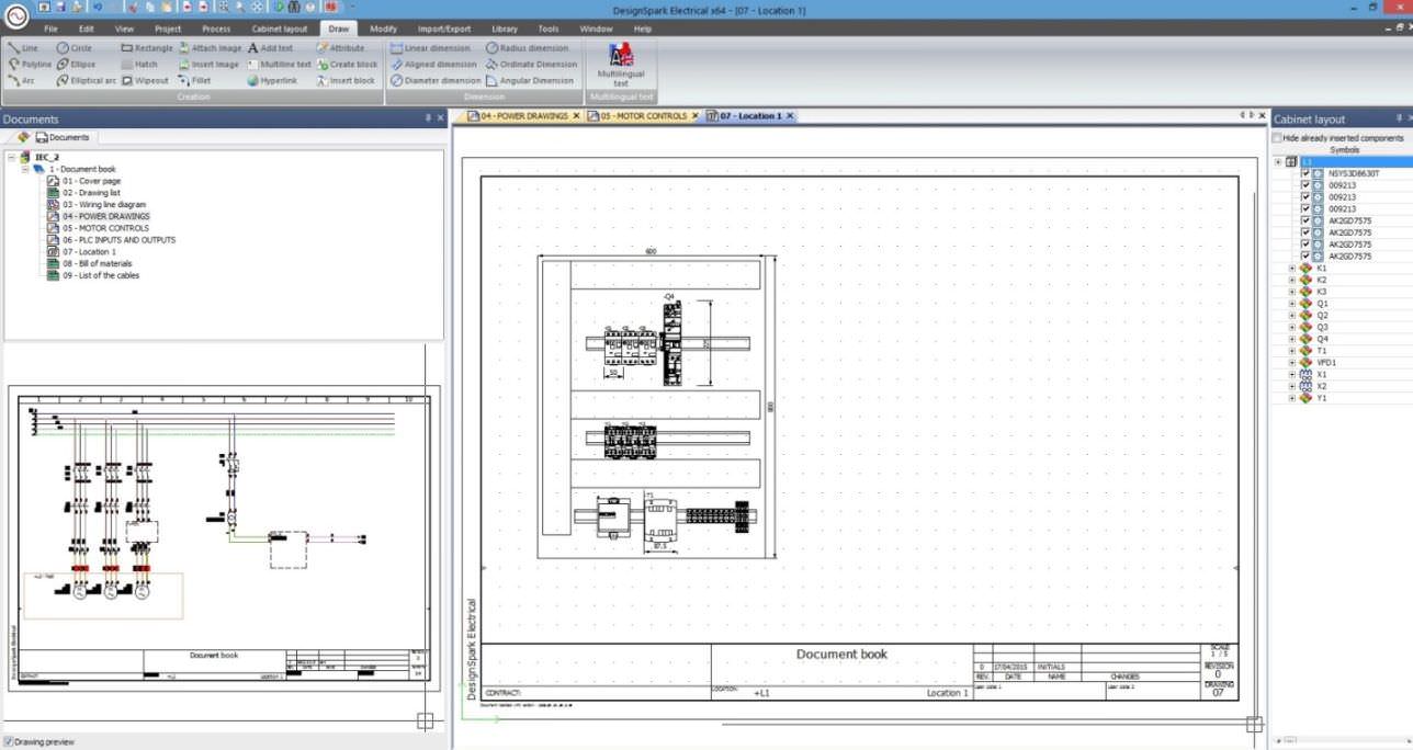 DesignSpark Electrical, nuevo software CAD gratuito para sistemas eléctricos