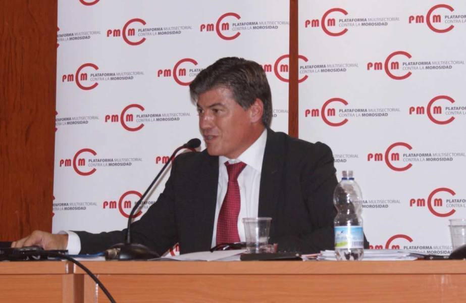 Antoni Cañete en el Plataforma contra la Morosidad