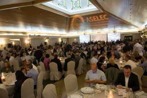 Después de cuatro años ausente, Aselec ha recuperado su cena anual