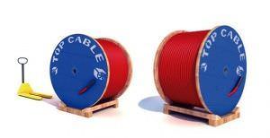 Top Cable ilustra sobre la manipulación de bobinas de cable