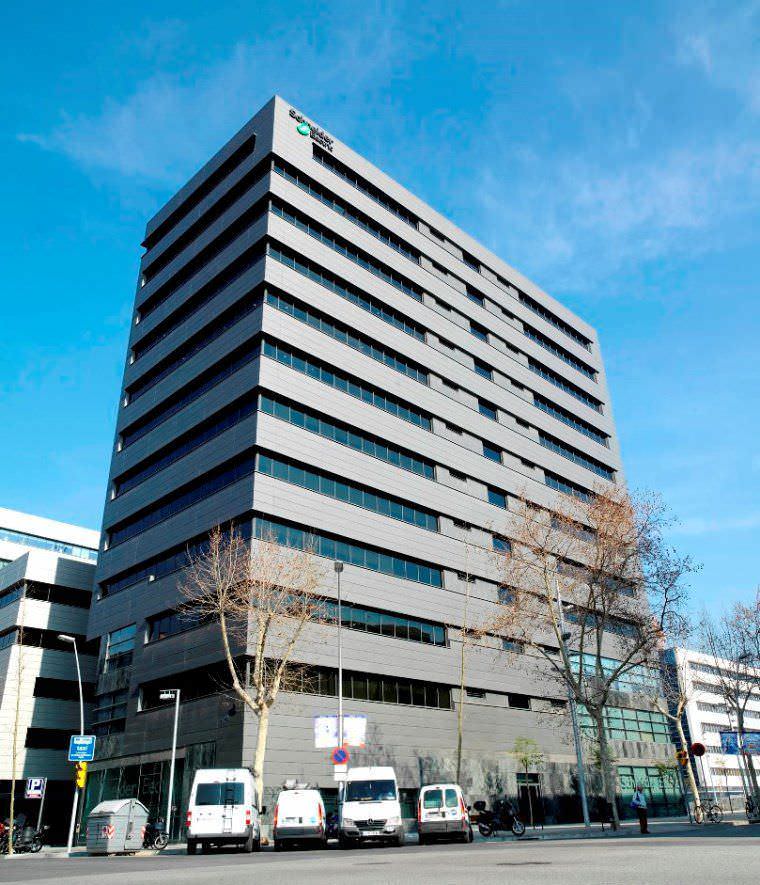 Una imagen de la sede central de Schneider Electric, en Barcelona