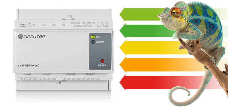 CVM-NET 4+, nuevo analizador de redes multicanal de Circutor