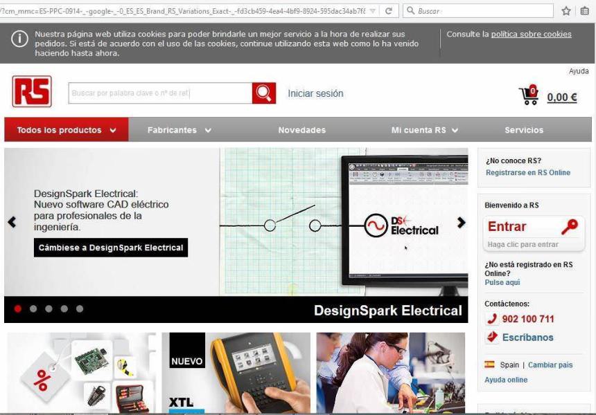 RS Components renueva su página web para mejorar la experiencia online del cliente