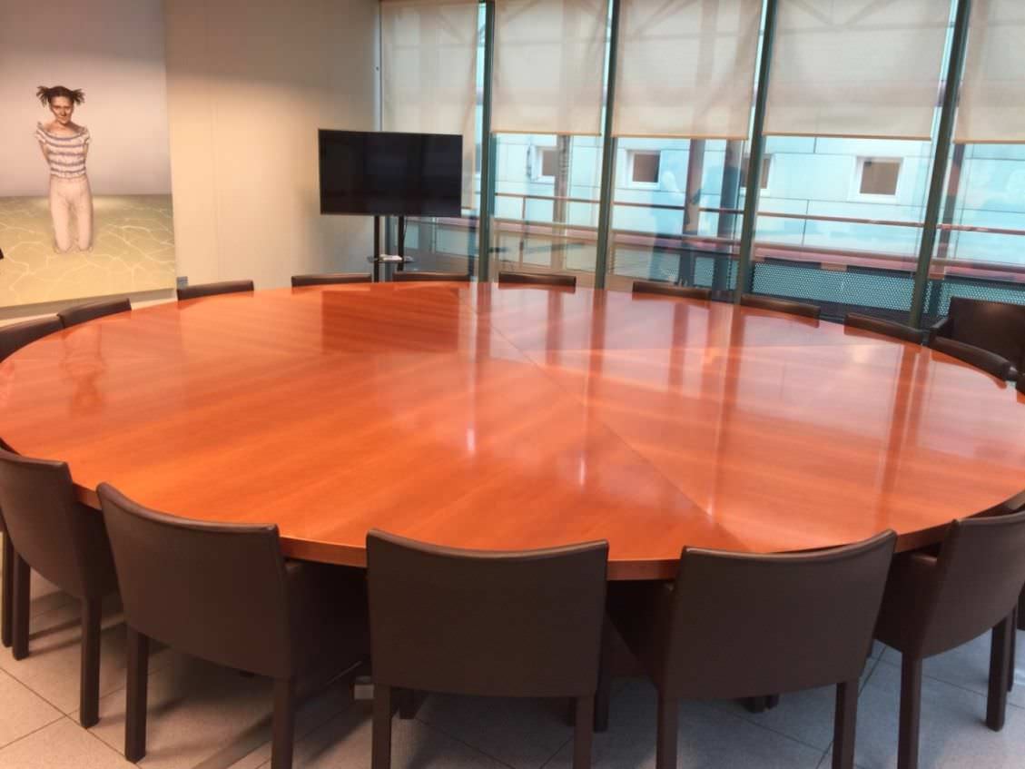 Escenario, en Ifema, en el que tendrá lugar el debate