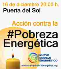 Convocatoria en Madrid para reivindicar el derecho a la energía