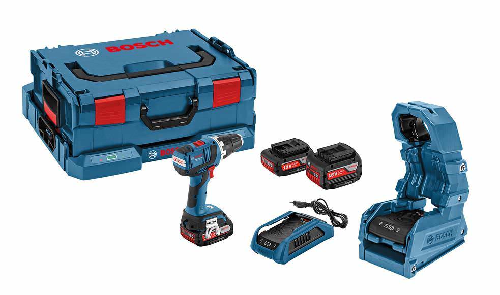 Carga de herramientas a batería dentro del propio maletín L-BOXX