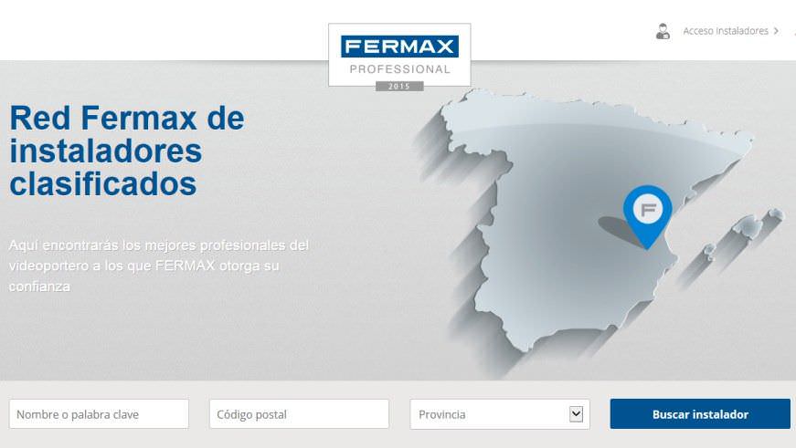 Fermax renueva su portal para profesionales del videoportero