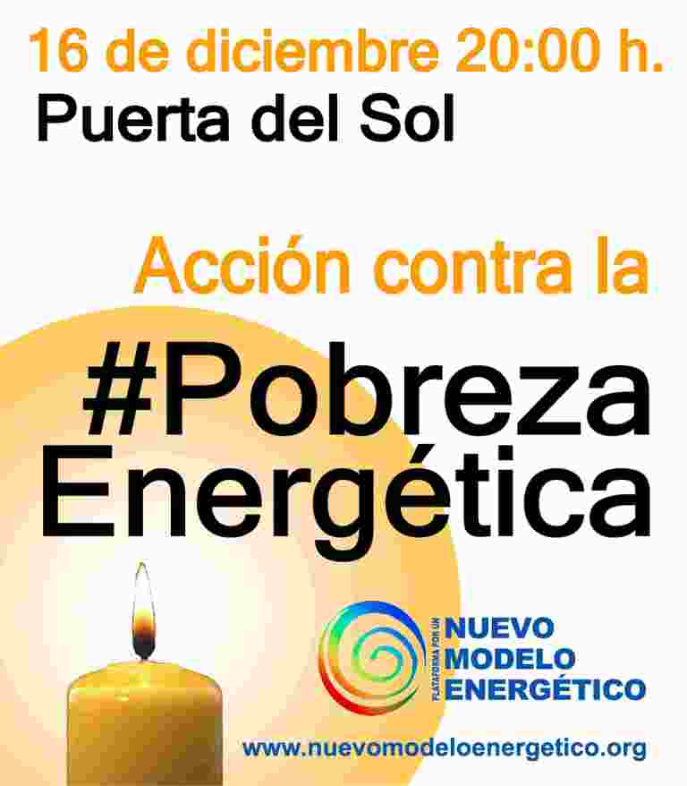 Convocatoria en Madrid para reivindicar el derecho a la energía