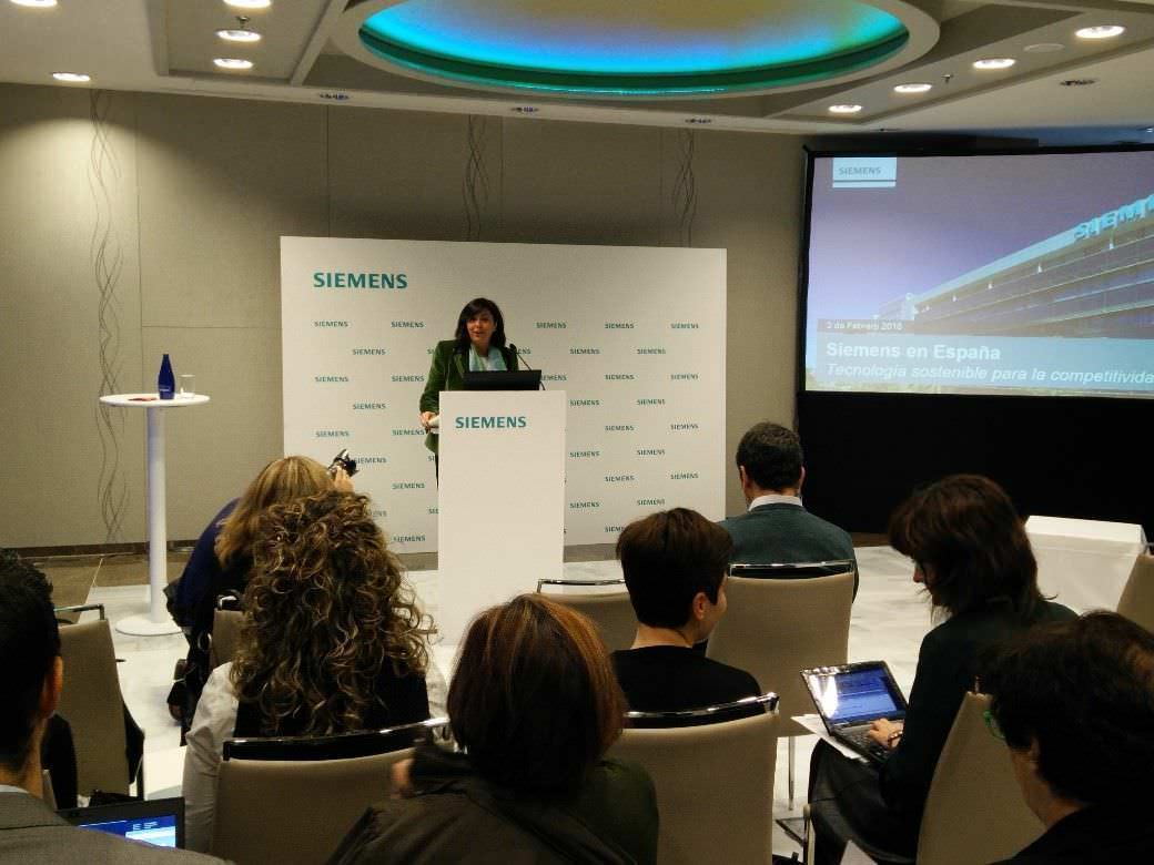 Siemens presenta sus resultados en Madrid