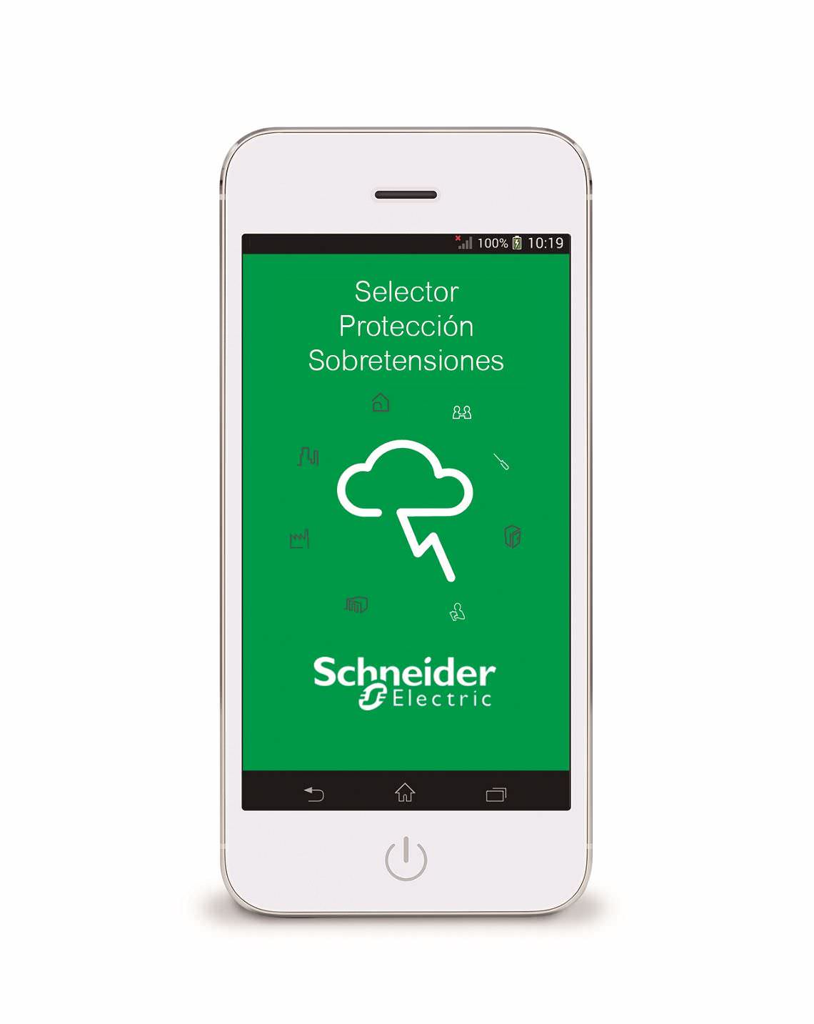 Schneider lanza una aplicación para encontrar el limitador de sobretensiones adecuado