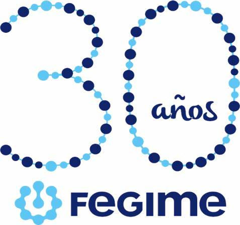 Logo del 30 aniversario de Fegime