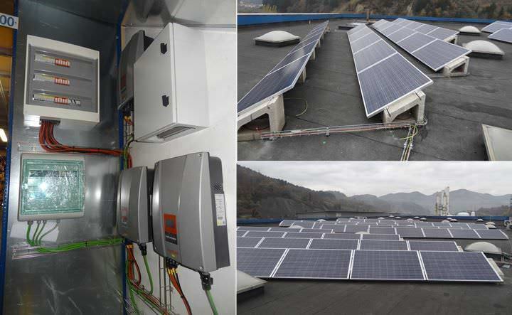 Instalación de autoconsumo de Elektra Olaberría