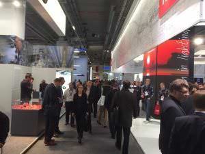 Pasillos y stands llenos en la actual edición de Light+Building