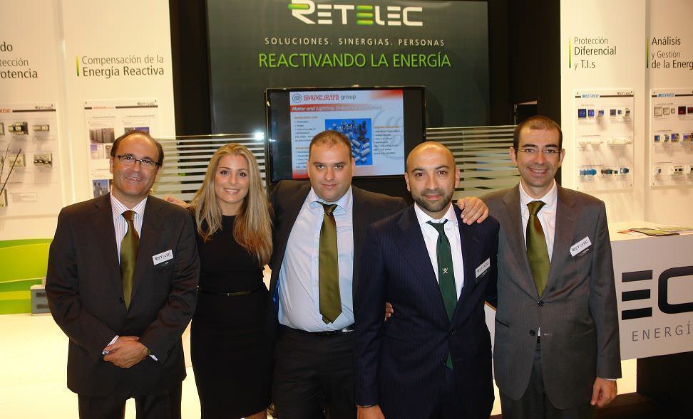 Algunos de los principales directivos del equipo de Retelec