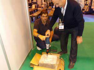 Antonio Eusebio Leiba prueba el Martillo Bosch GBH 2-28 (F)