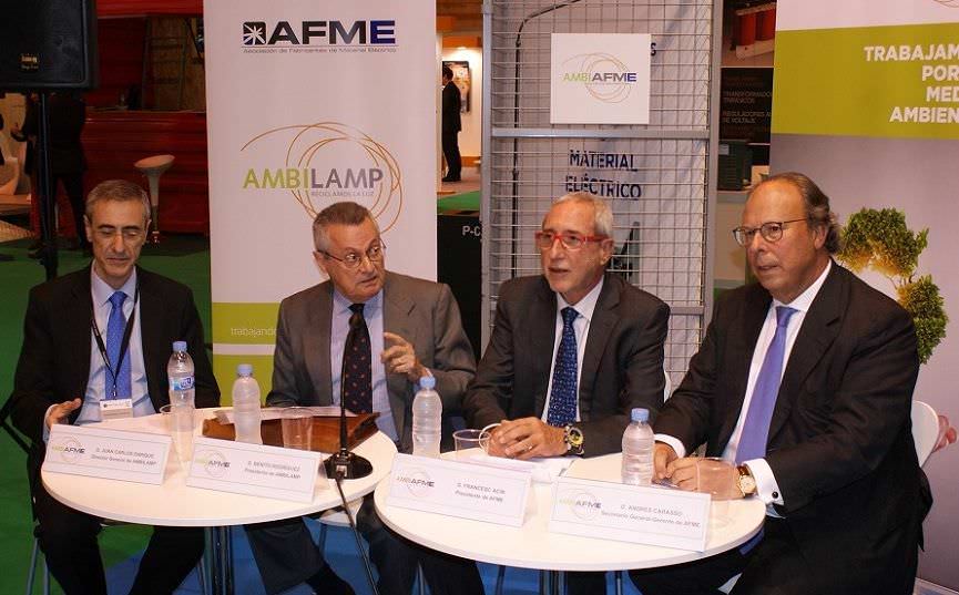 Una instantánea de la presentación de Ambiafme, durante la pasada edición de Matelec