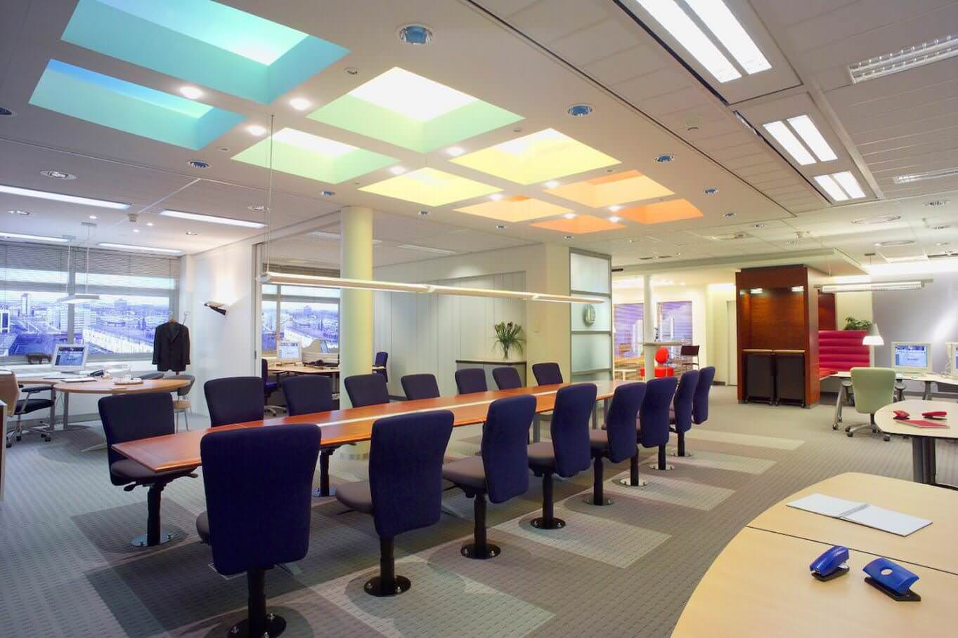 Oficina con control energético