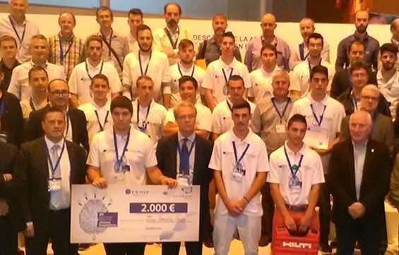 Foto de Familia del Concurso Nacional de Jóvenes Instaladores