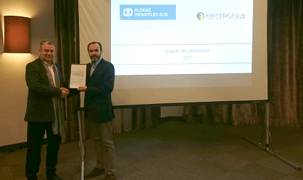 Grupo Electroclub colabora con Aldeas Infantiles SOS