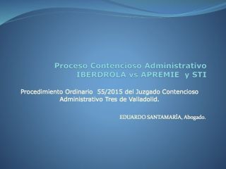 Apremie derrota a Iberdrola