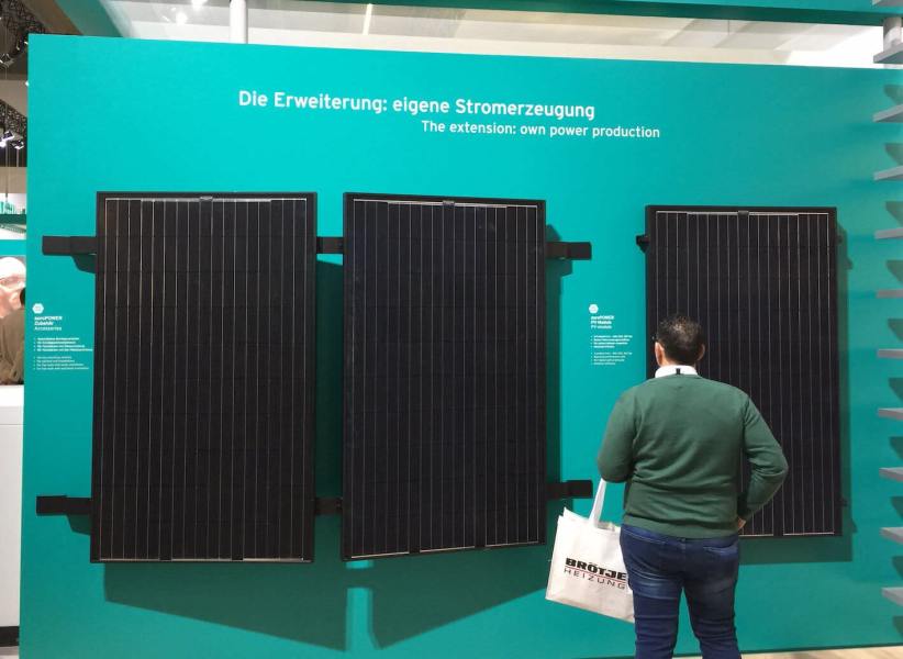 Placas Fotovoltaicas en ISH 2017