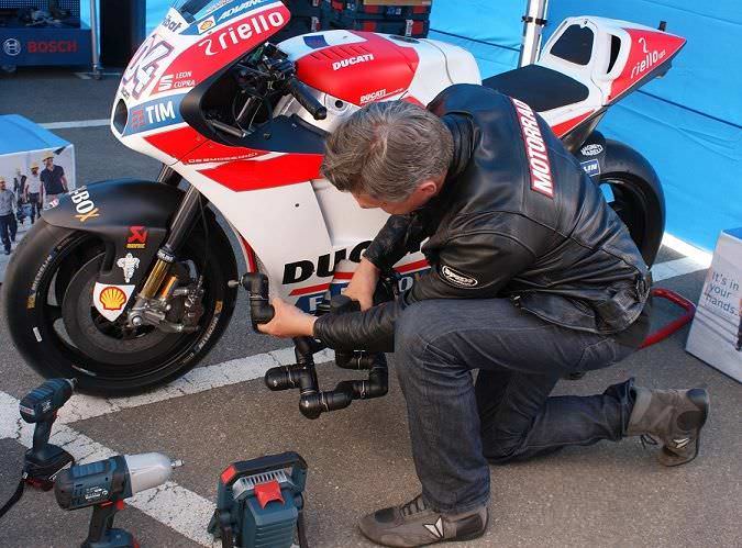 Bosch presenta en Bolonia su alianza con Ducati