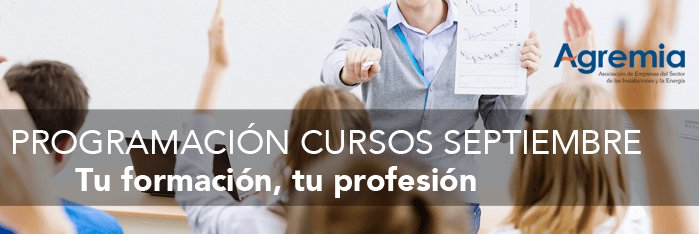 Agremia estrena programación formativa, con 16 nuevos cursos