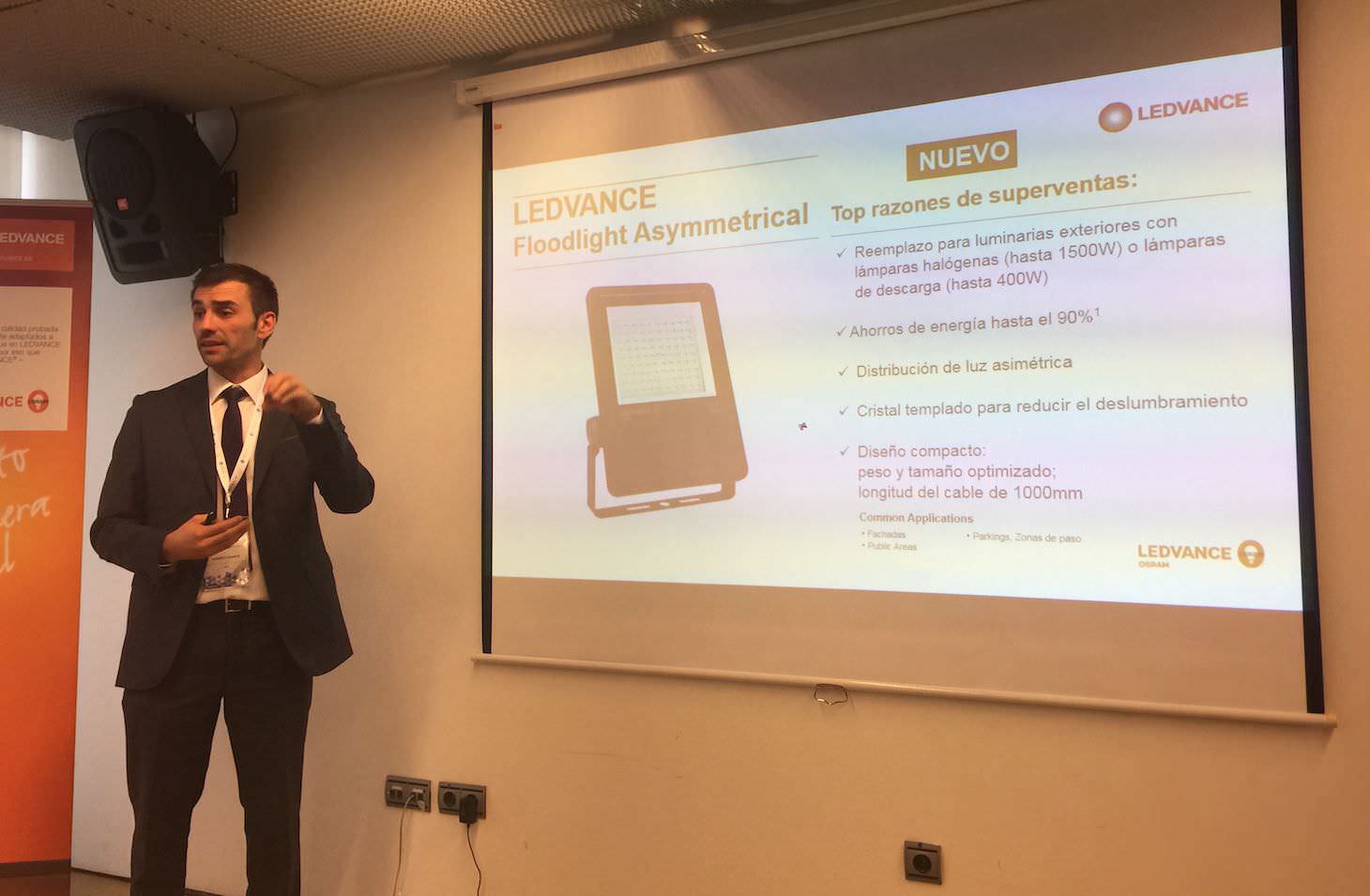 Alberto Casado Director de Marketing de Ledvance explica las nuevas luminarias