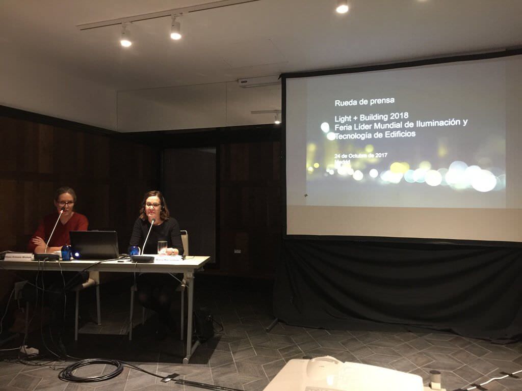 Presentación de Light+Building en Madrid