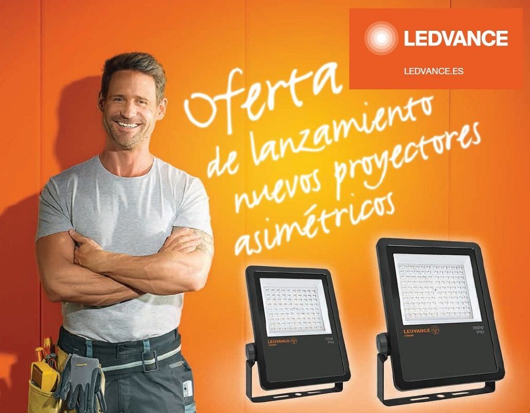 Ledvance promociona durante este mes sus nuevos proyectores asimétricos