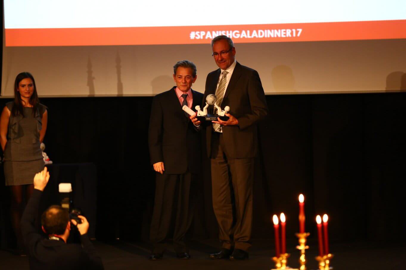 Recepción de Fermax en Bélgica de los premios a la Marca España