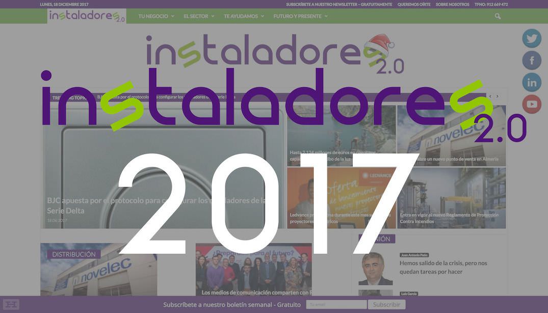noticias más leídas 2017 en instaladores 20