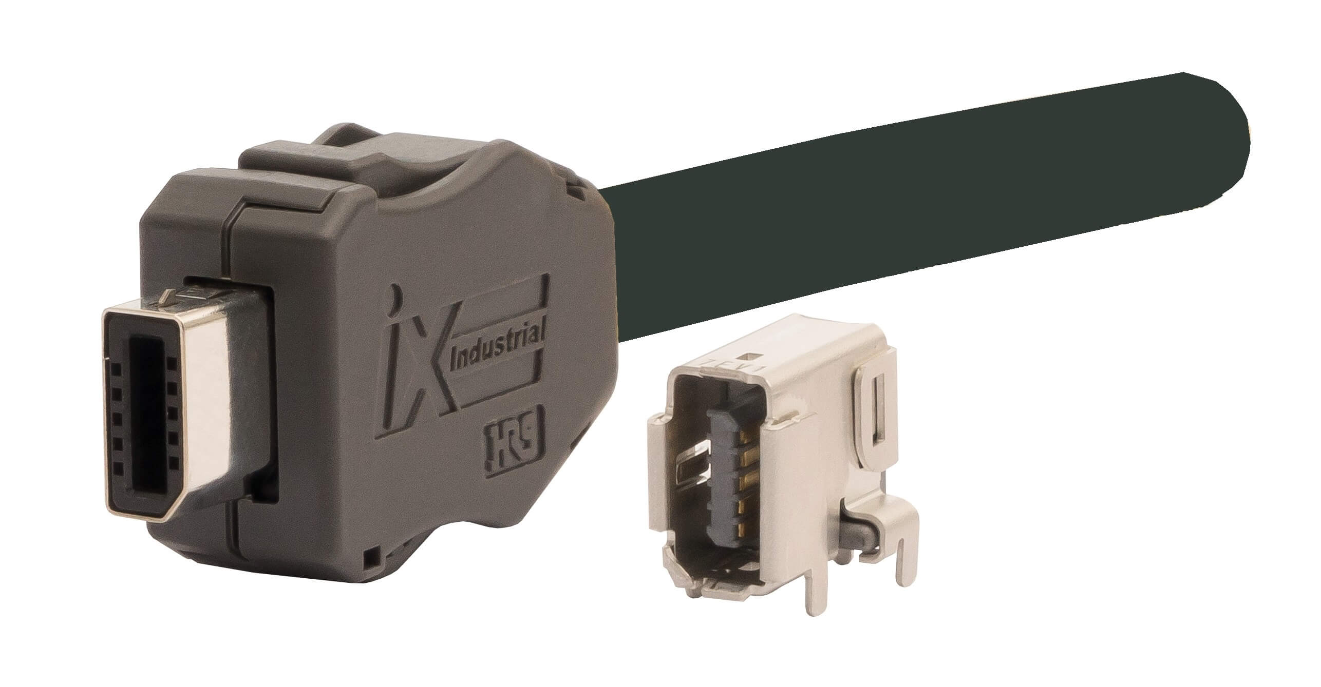 RS Components distribuye el nuevo conector Ethernet industrial compacto y de gran rendimiento de Hirose