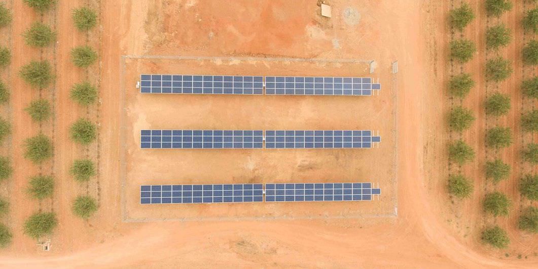 Planta fotovoltaica de bombeo para regadío en Sevilla