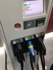 Ejemplo de adaptadores para la carga del vehículo eléctrico de ABB