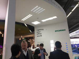 Ejemplo de luminarias de Sylvania para oficina