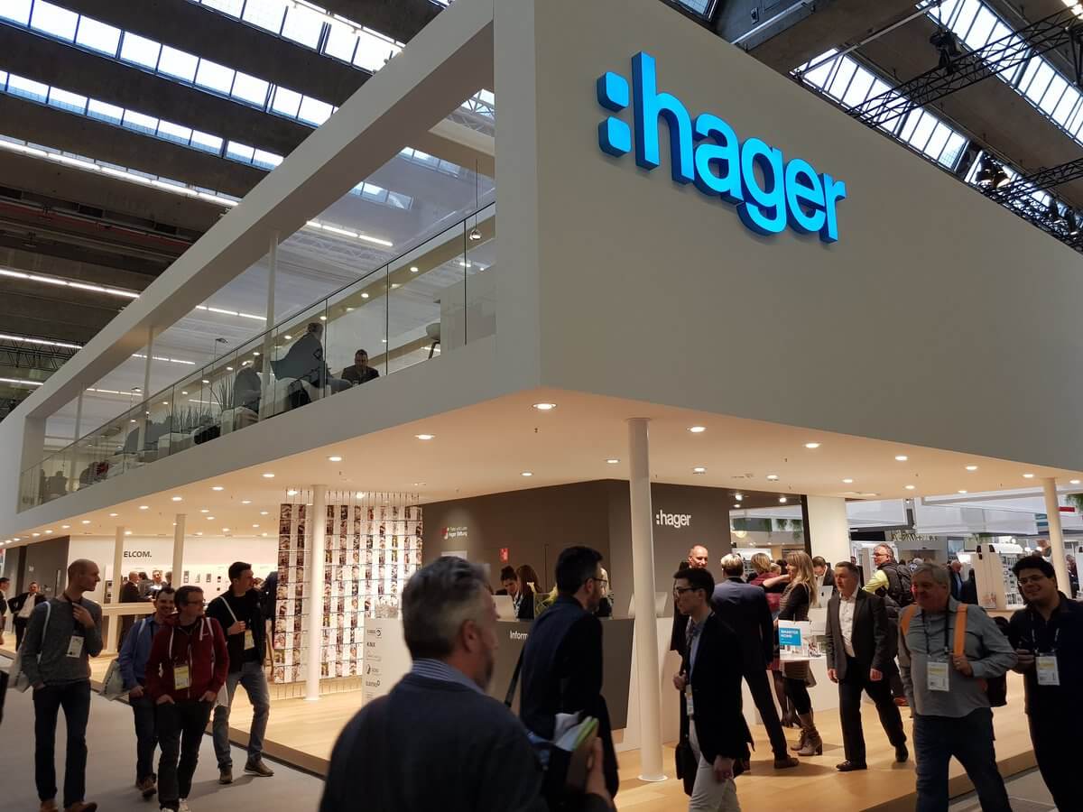 Stand de Hager en Light&Building 2018