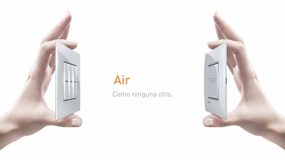 BTicino presenta sus nuevas placas y acabado en formato Air para Livinglitht y Axolute