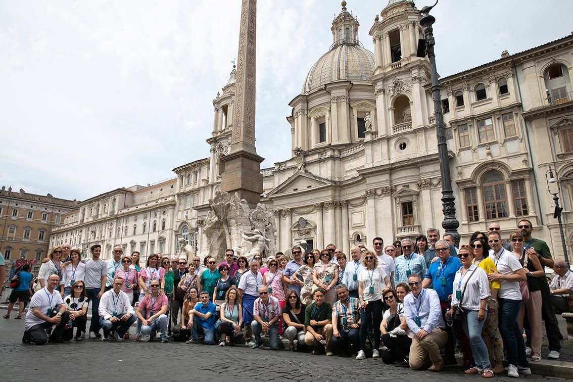Hager y Nou Grup llevan su encuentro anual a la “Ciudad Eterna”
