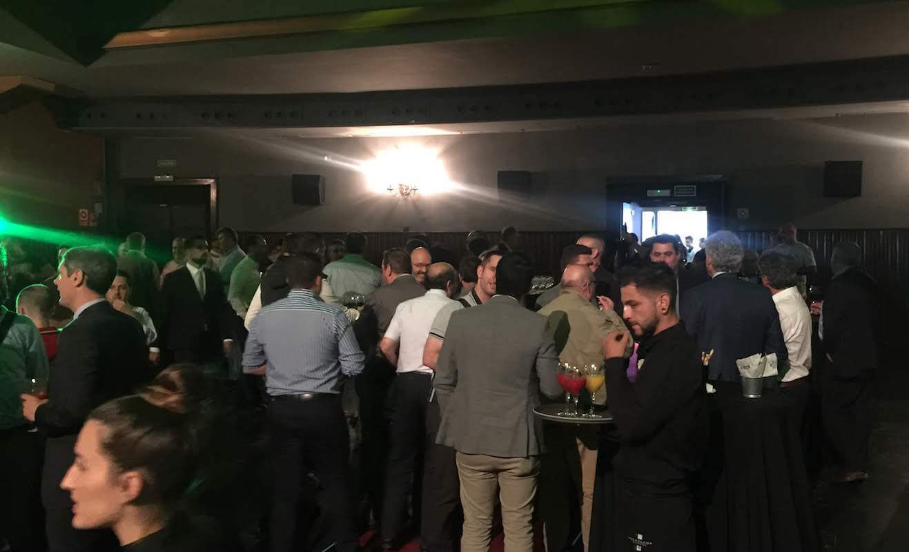 Cocktail de despedida del la gala New Unica de Schneider en Madrid 2018