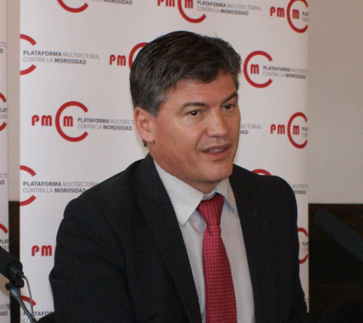 Antoni Cañete, presidente de la Plataforma Multisectorial contra la Morosidad