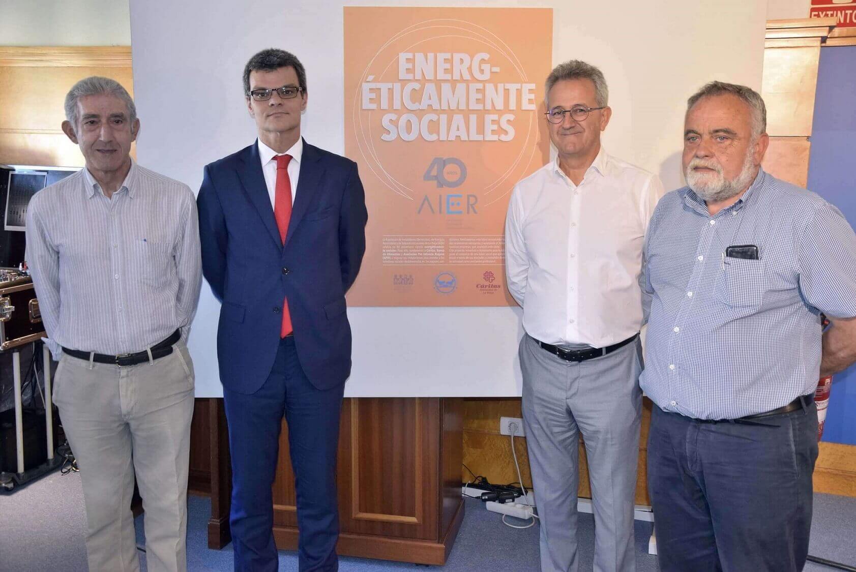 La Asociación de Instaladores Electricistas de La Rioja conmemora sus primeros 40 años con un proyecto solidario