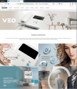 Nuevo diseño y contenido para la web de Fermax